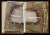 ARSA 096/VIT • Vie de Jésus (2 folios brûlés, restes de bordures) • f. 2v-3r - ©KIK-IRPA Bruxelles, 2001